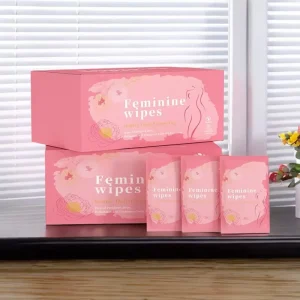 OEM ODM Factory Direct Supply Disposable 15*18cm Natural Cleaning Wipes Feminine Wipe