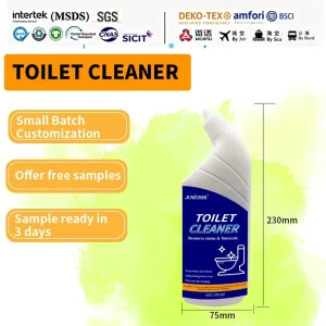 OEM ODM Heavy Duty Toilet Bowl Cleaner Spray Fast Acting Urine Scale Remover for Hard Water Stains 500ml