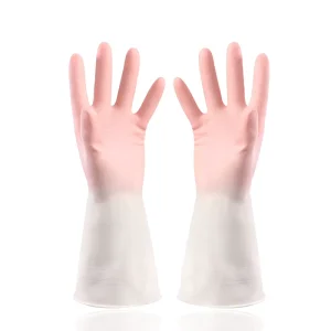 OEM ODM Household Cleaning Dishwashing Gloves Kitchen Brushing Dishes Washing Clothes Thin Durable Waterproof Gloves