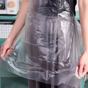 OEM ODM Kitchen Disposable Transparent Plastic PE Apron Cutting Sheet Waterproof for Home