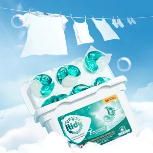 OEM ODM Laundry Detergent Soap Beads Washing Pods Capsule Manufacturer 3 in 1 Stain Removal Laundry Gel Ball Pacs
