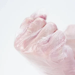 OEM ODM Medium Thickness Disposable Plastic Gloves Household Kitchen Food Grade PE Gloves Manufacturer for Eating