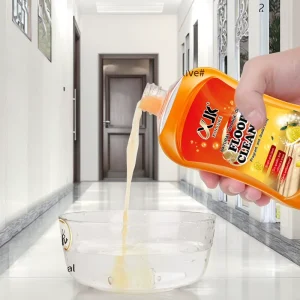 OEM Orange Fresh 500ml Quick Dry Shine Enhancer Disposable Liquid Floor Cleaner for Wood and Tile Floors