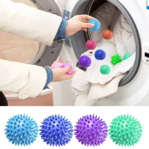 OEM PVC Dryer Balls Reusable Clean Tools Laundry Washing Drying Fabric Softener Ball Dry Laundry Products Accessories Washing Ball