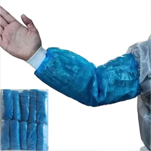 OEM Plastic Waterproof Disposable Colored Over Sleeves PE Sleeve Cover