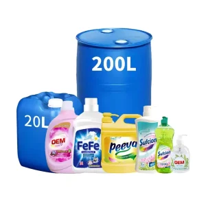 OEM Private Label Environment Friendly Clothes Cleaning Washing Liquid Full Effect Laundry Detergent