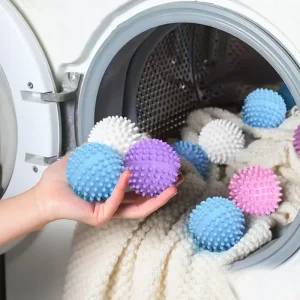 OEM Reducing Clothing Wrinkles PVC Laundry Scrubbing Cleaning Balls for Washing Machine Reusable Washer Laundry Dryer Balls
