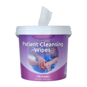 OEM Spunlaced Nonwoven Disposable Soft Adult Patient Cleansing Wipes Household