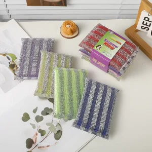 OEM Supplier Multipurpose Double Sided Scratch resistant Scrubber Pad Dishwashing Sponge