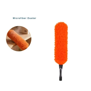 OEM Universal Long Tubular Microfiber Duster Head Electrostatic Dusting Replacement for Detachable Handle for Furniture Cleaning