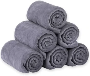 OEM extra Large Microfiber Towel Car Wash Drying fluffy cloth