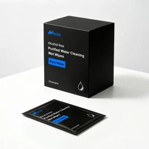 OEM&ODM Eco Friendly Independently Packaged Disposable Wet Wipes Alcohol free Purified Water Cleaning Wet Wipes