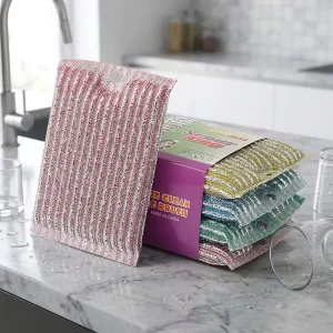 OEM&ODM Multi Purpose Washable Anti odor Non Scratch Sponges & Scouring Pads