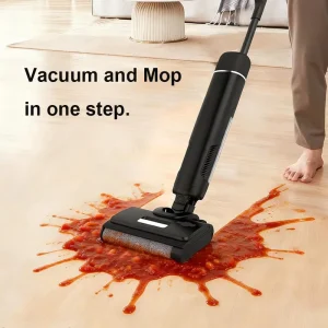 OEM&ODM Multi Surface Strong Suction Electric Mop 180Lay-Flat Self-Cleaning Cordless Wet Dry HEPA Household