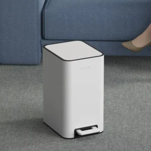 Office Hotel Restaurant Home Metal Waste Bins Trash Bin Garbage Can Garbage Bin Dustbin Kitchen Stainless Steel Trash Can
