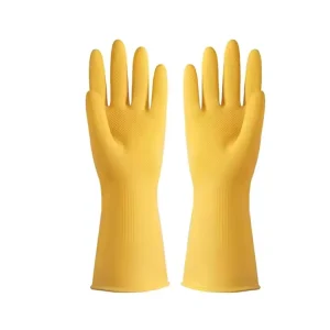 Oil Resistant Kitchen Cleaning Gloves Dish Washing Household Gloves Latex Rubber Gloves for Cleaning
