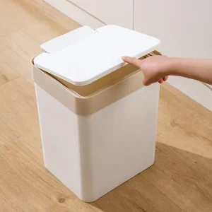 Open Top PP Plastic Garbage Bin Trash Can Dustbin Food Rubbish Bin for Recycle Waste Container