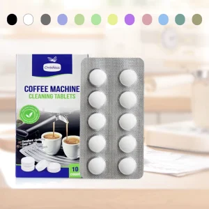 Oradess Coffee Machine Descaling Tablets Lavender Essence for Eco Friendly Disposable Deep Cleaning Oil Milk Bathroom Kitchen