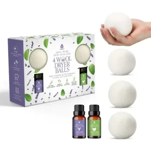 Organic Handmade 100% New Zealand Wool Dryer Laundry Balls in Stock Laundry Drying Balls for Washing Machine