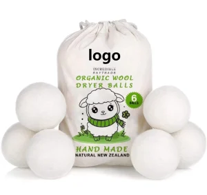 Organic Handmade 100% New Zealand Wool Dryer Laundry Balls in Stock Laundry Drying Balls for Washing Machine