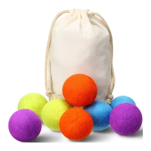 Organic Handmade 100% New Zealand Wool Dryer Laundry Balls in Stock Laundry Drying Balls for Washing Machine