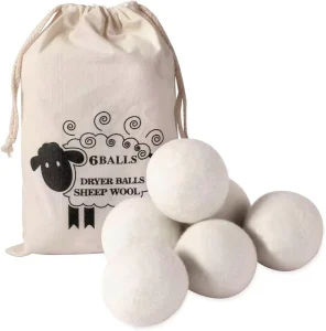 Organic Handmade 100% New Zealand Wool Dryer Laundry Balls in Stock Laundry Drying Balls for Washing Machine