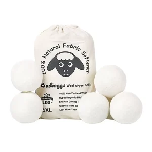 Organic Handmade 100% New Zealand Wool Felt Dryer Laundry Balls for Washing Machine Drying Discs Shortens