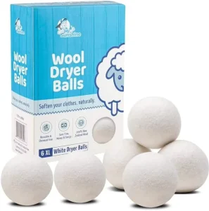 Organic Wool Dryer Balls for Laundry Washing Machine