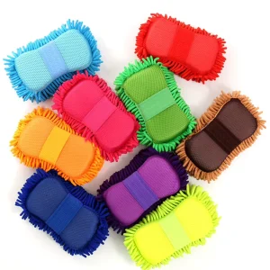 Original Super Soft Microfiber Cloth Absorbent Household & Car Sponge Sponges & Scouring Pads
