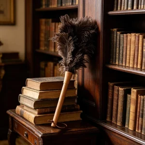 Ostrich Feather Cleaning Duster for Home Cleaning Car Interior Cleaning Computer and Keyboard