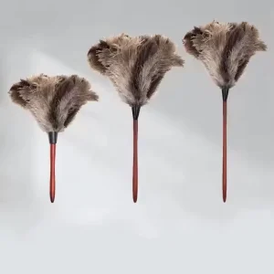 Ostrich Feather Duster with Plastic Handle Car and Household Cleaning Duster