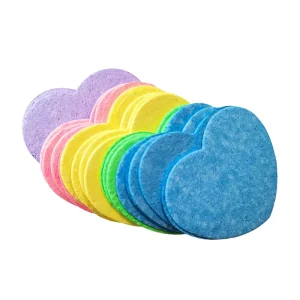 OuSure OS CS1604 Portable Rectangle Face Washing Sponge Compressed High Absorption Bath Sponge Scouring Pads