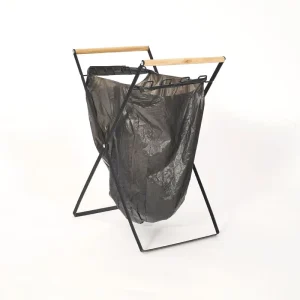 Outdoor Camping Picnic Kitchen Foldable Plastic Bag Holder Garbage Rack Trash Rubbish Bags Storage Rack