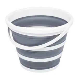 Outdoor Collapsible Bucket With Handle Collapsible Bucket Outdoor Fishing Products Household Convenient Cleaning Tools