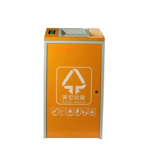 Outdoor Galvanized Sheet Powder Coating Classification Garbage Bin Trash Bin Commercial Municipal Sanitation Streets Waste Bin