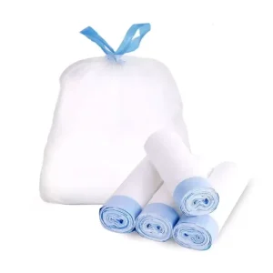 Outdoor Heavy Duty Bin Bags 13 30 Gallon Recyclable Trash Bag Drawstring Garbage Bag