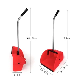 Outdoor Household Broom Dustpan Set with Long Handle for Outdoor Cleaning