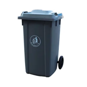 Outdoor Industrial Rectangular Standing Garbage Dustbin Trash Can Waste Bins