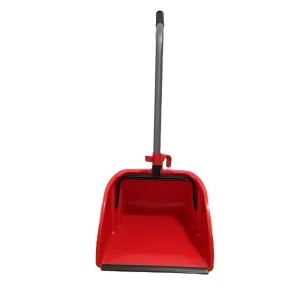 Outdoor Iron Broom and PP Dustpan Set Waterproof Durable