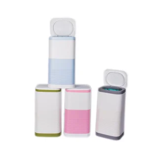 Outdoor Open Top Storage Boxes PP Material Waste Management Bins for Diapers Trash Garbage Dust