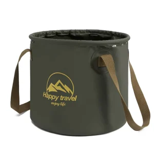 Outdoor Portable Travel Camping Large Capacity Storage Bucket Folding Bucket Travel Camping BBQ Water Storage Tank Bucket