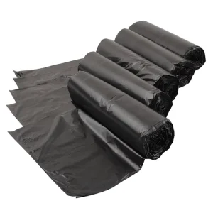 PE Biodegradable Customized Blue Black Recycle Scented Side Gusset Large Trash Bags