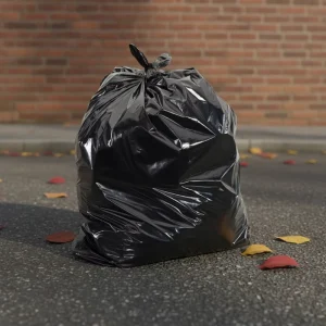 PE Colored Side Gusset Bin Liners Factory Direct Trash Can Bag From China Heavy Duty Leak Proof