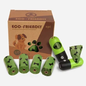PE Plastic Hot Stamping Disposable Portable Cleaning Bags for Household Use Garbage Pet Feces Sealed Shoulder
