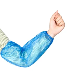 PE Sleeve Cover Factory Direct Disposable Plastic Arm Sleeves Cover PE Elastic Cuffs Waterproof Oversleeve OEM