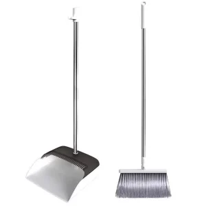 PET Broom & Dustpan Direct Sale Household Cleaning Dust Pan and Broom Set with Long Handle