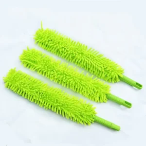 PMS Car Foldable Electrostatic Duster Chenille Feather Duster Cleaning Dust Vacuuming Zen Sanitation Cleaning