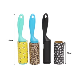 PP Eco Friendly Lint Roller with Handle for Clothes & Carpet Hair Removal