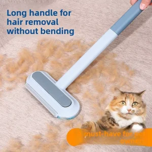 PP Material Manual Cat Hair Remover Lint Brush Fur Scraper Sticky Roller Home Clean Tool for Cats Dogs Sofas Beds Carpets