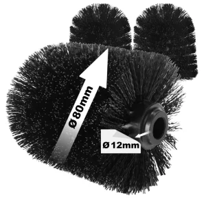 PP Sponge Handheld Toilet Cleaning Brush with Plastic Handle